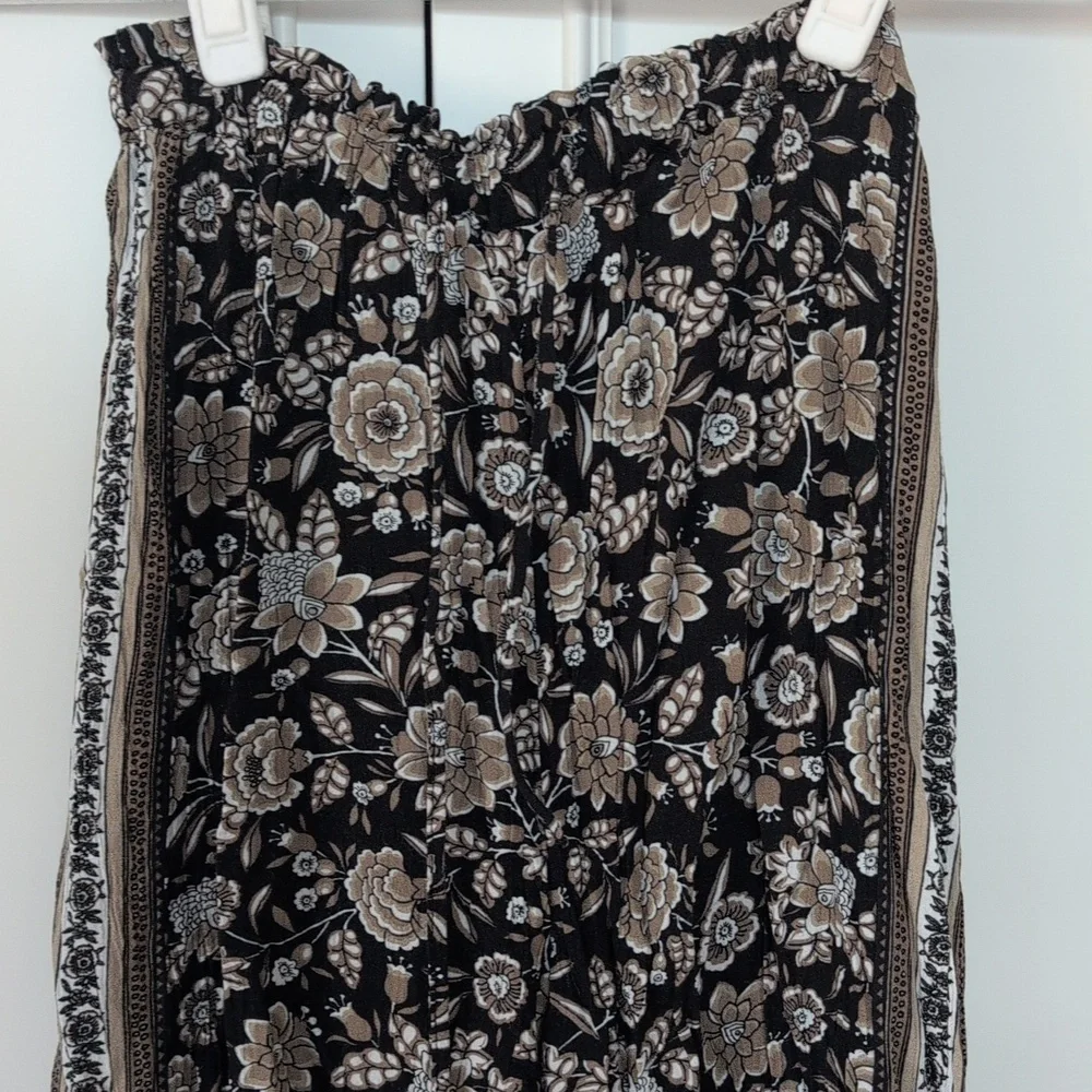 American Eagle Flowy Wide Leg Pants Size Small - Picture 8 of 9